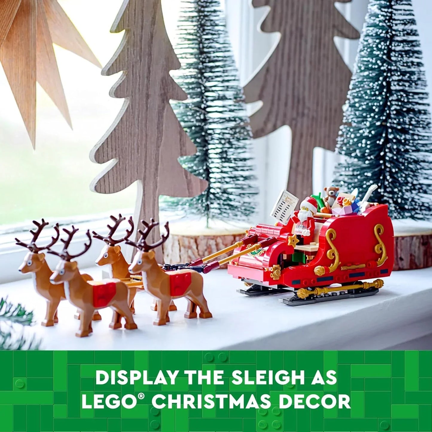 LEGO Santa's Sleigh (40499) building toy! (343) Pieces Age 9+