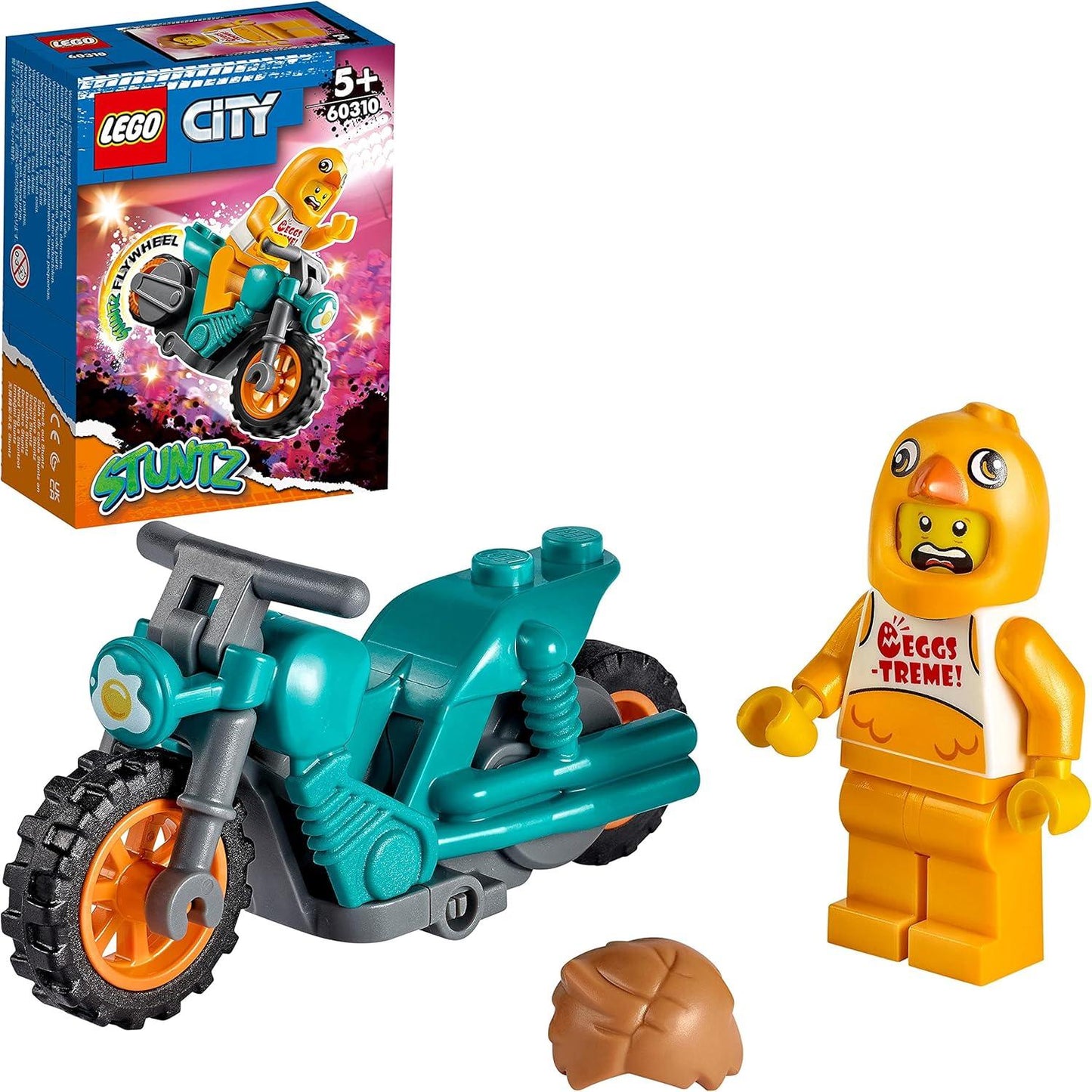 LEGO 60310 City Stuntz Chicken Stunt Bike - Jaiman Toys