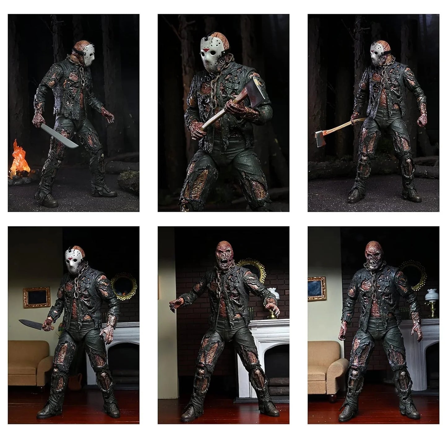 Cult Classics Series 1: Friday The 13th - THE NEW BLOOD - VII Jason Voorhees Action Figure (Age 17+) - Jaiman Toys