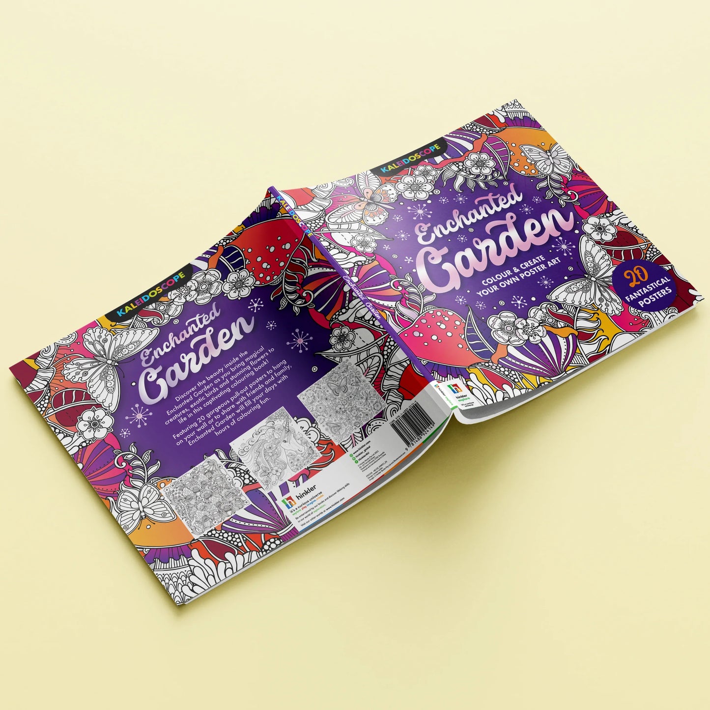 Kaleidoscope Colouring: Enchanted Garden - Jaiman Toys