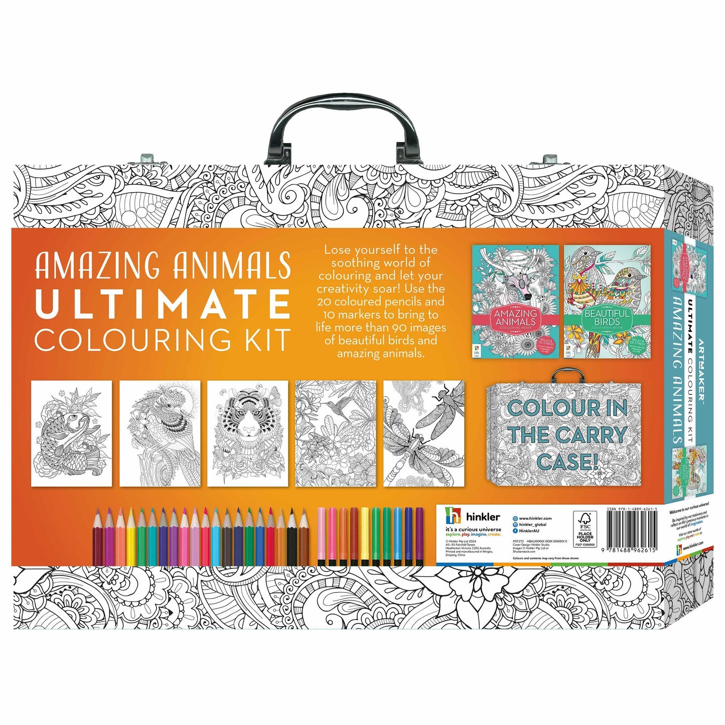 Art Maker: Ultimate Amazing Animals Coloring Kit β A Wildly Creative Adventure! - Jaiman Toys