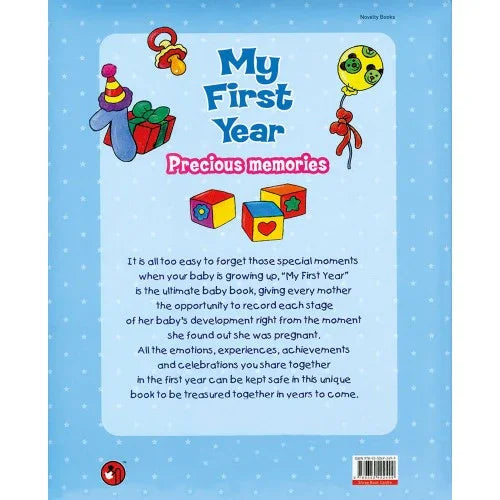 My First Year Precious Memories Blue - Jaiman Toys