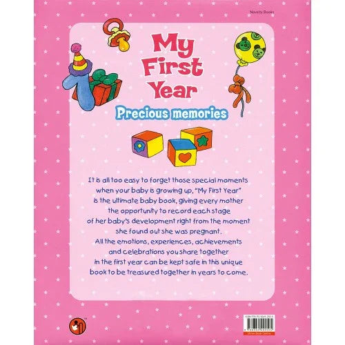 My First Year Precious Memories ( PINK ) - Jaiman Toys