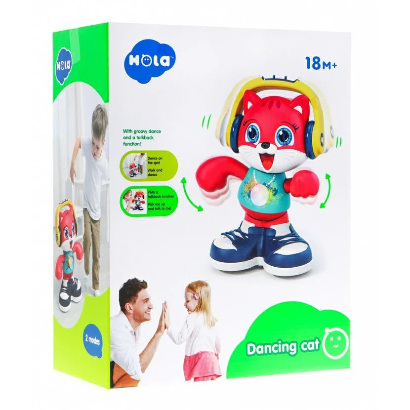 Hola Interactive Musical Dancing Cat Toy - A721 - Jaiman Toys