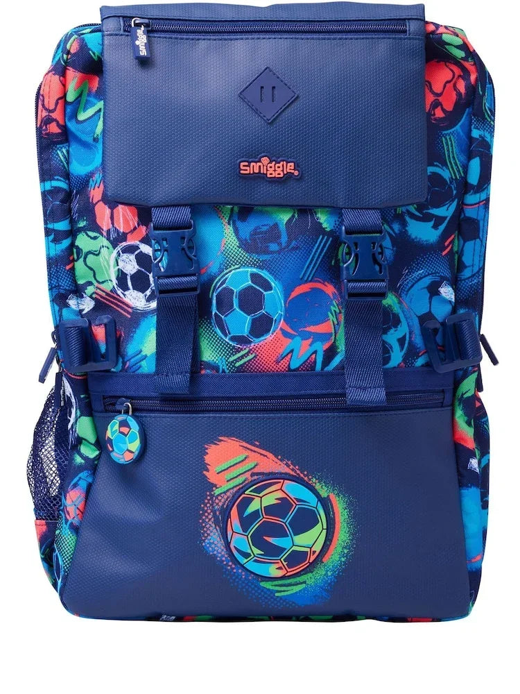 18 inch backpack for kids Smiggle Football 18" School Bag – Colorful & Stylish Backpack for Kids –  Jaiman Toys