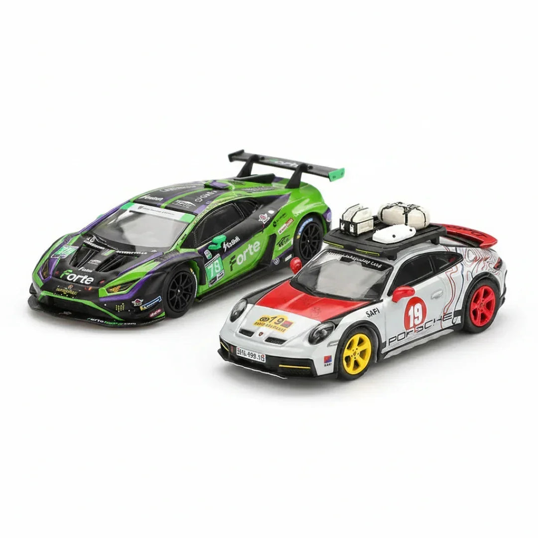 Mini GT 1:64 Duo Set Lamborghini Huracán GT3 EVO2 IMSA Daytona