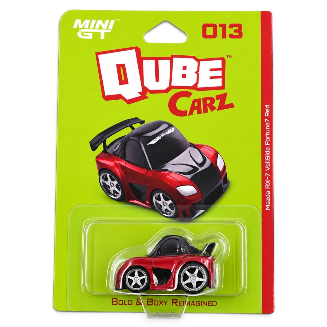 MINI GT 1:64 (Blister Pack) Qube Carz Mazda RX-7 VeilSide Fortune