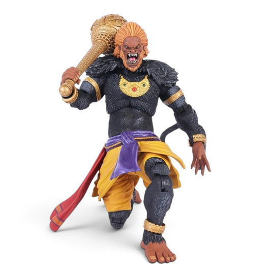 Legends of the Ramayan 1:12 Scale Vaali Collector Action Figure with Gada, Alternate Head, Tail & Free Comic Book