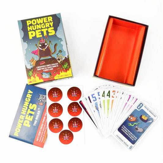 Exploding Kittens: Power Hungry Pets – Fun Strategy Card Game