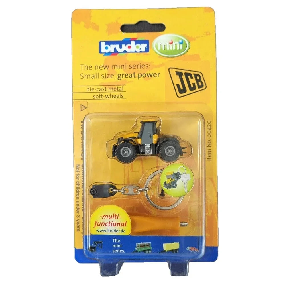 Bruder JCB Diecast Fastrac 3220 with Keyring and Screwdriver - Jaiman Toys