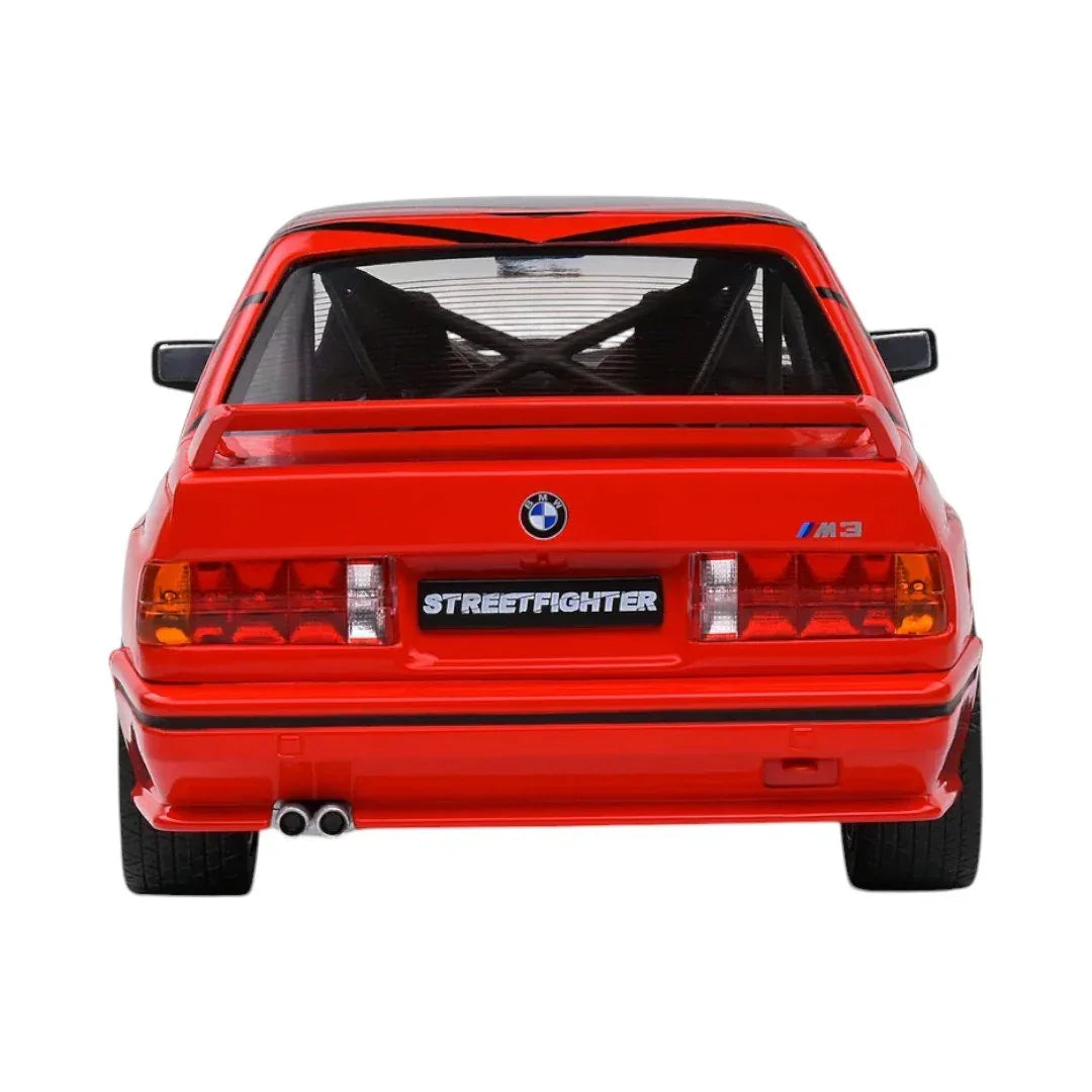 Solido! BMW E30 M3 ADVAN Drift 1990 Black / Red Scale 1:18 Solido Car Model - Jaiman Toys