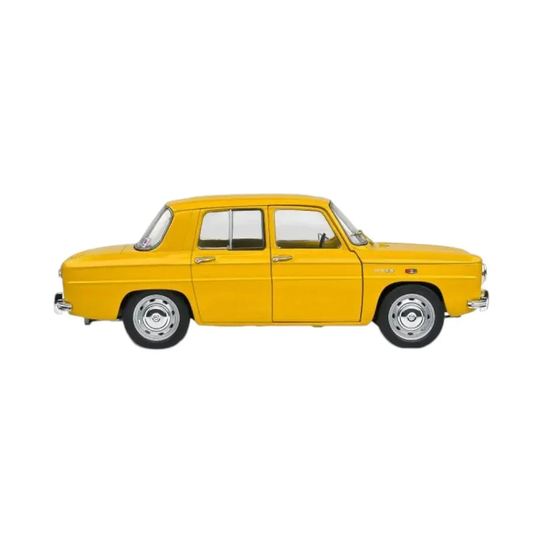 Solido! Renault 8S Jaune 1968 1/18 SOLIDO Diecast Car Model - S1803609 - Jaiman Toys