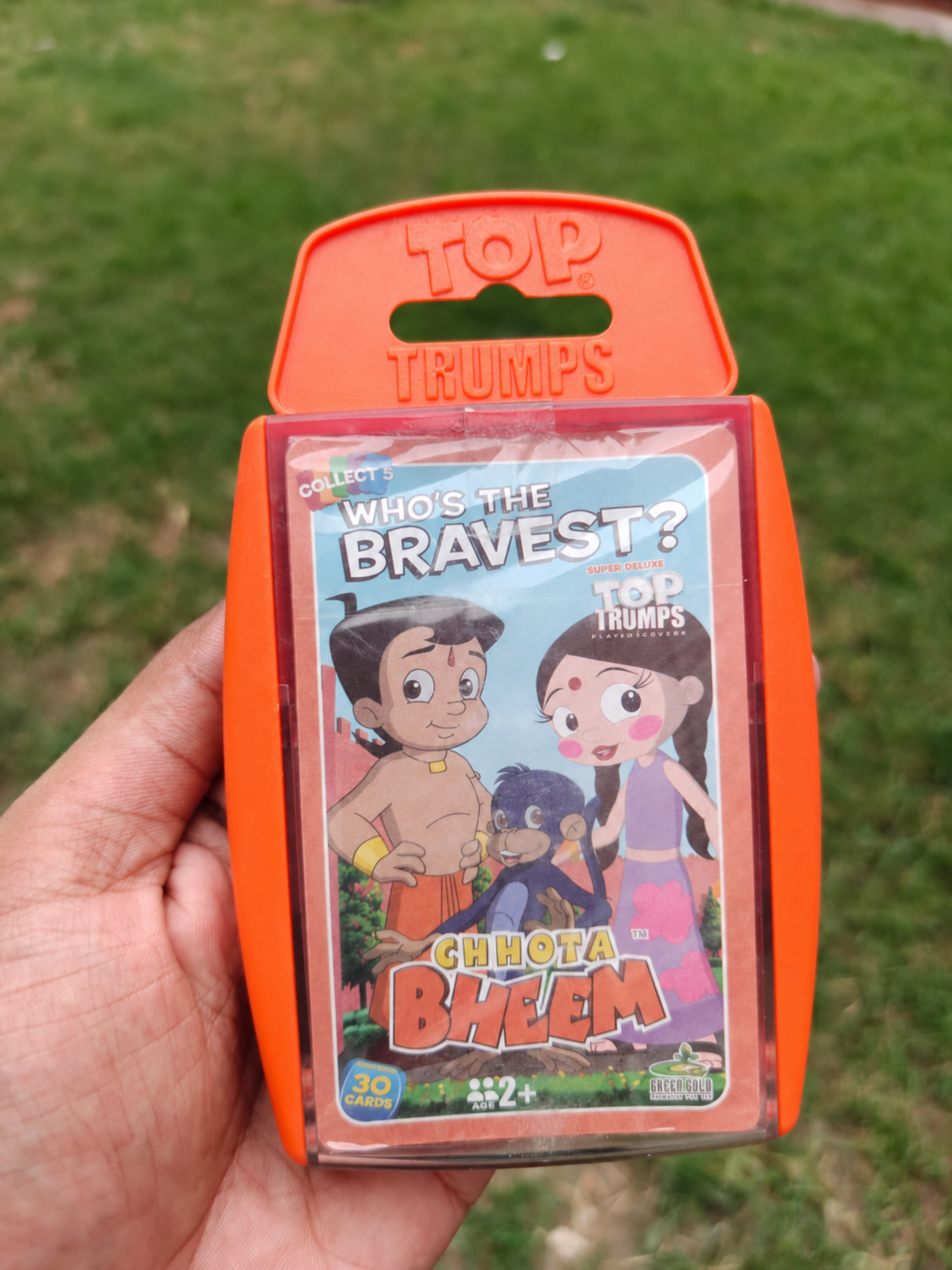Top Trumps Chhota Bheem “Who’s the Bravest?” Card Game | 30 Collectible Character Cards | 2014 Vintage Edition | Ages 2+