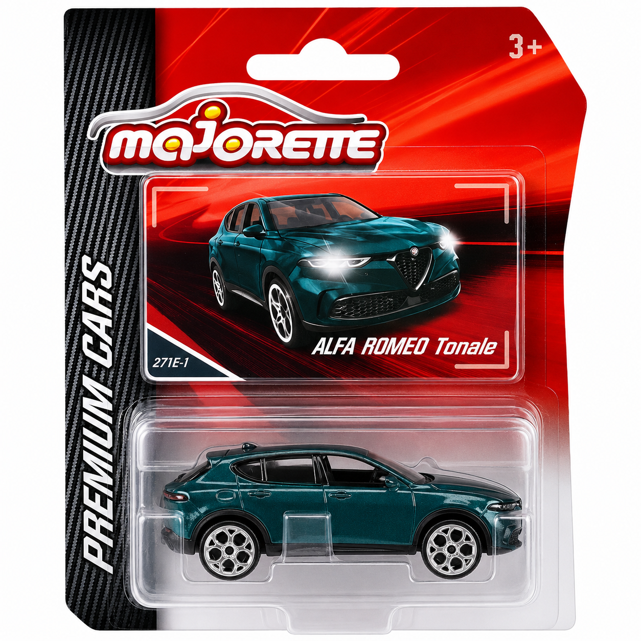 Majorette Premium Cars Alfa Romeo Tonale Green Die-Cast Model Car