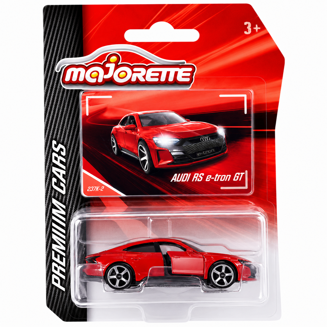 Majorette Premium Cars Audi RS e-tron GT Red Die-Cast Model Car