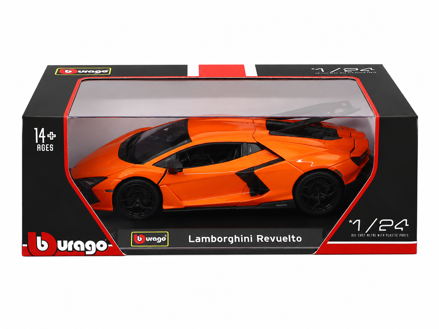Bburago Lamborghini Revuelto 1:24 Die-Cast Model Car | Orange | Premium Collectible