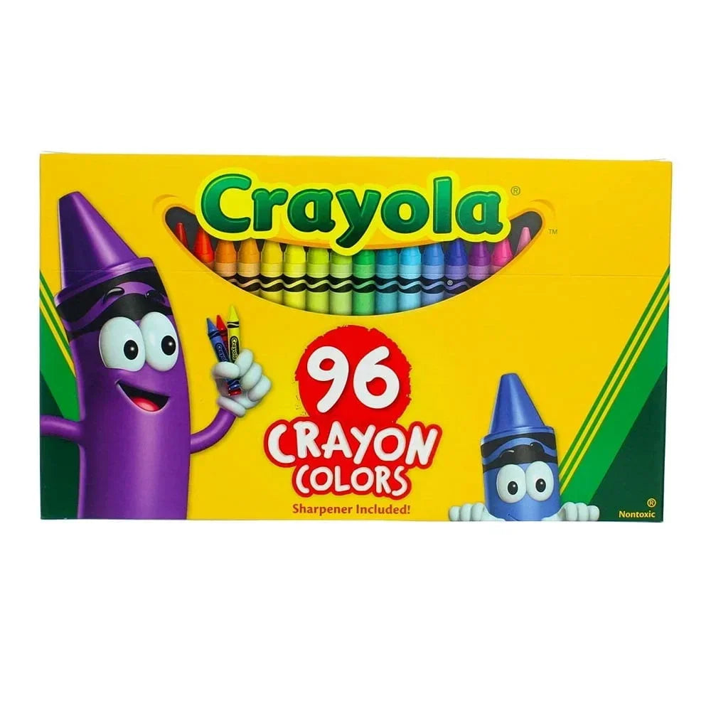 Crayola 96 Crayon Box for kids age 3+ years - Jaiman Toys