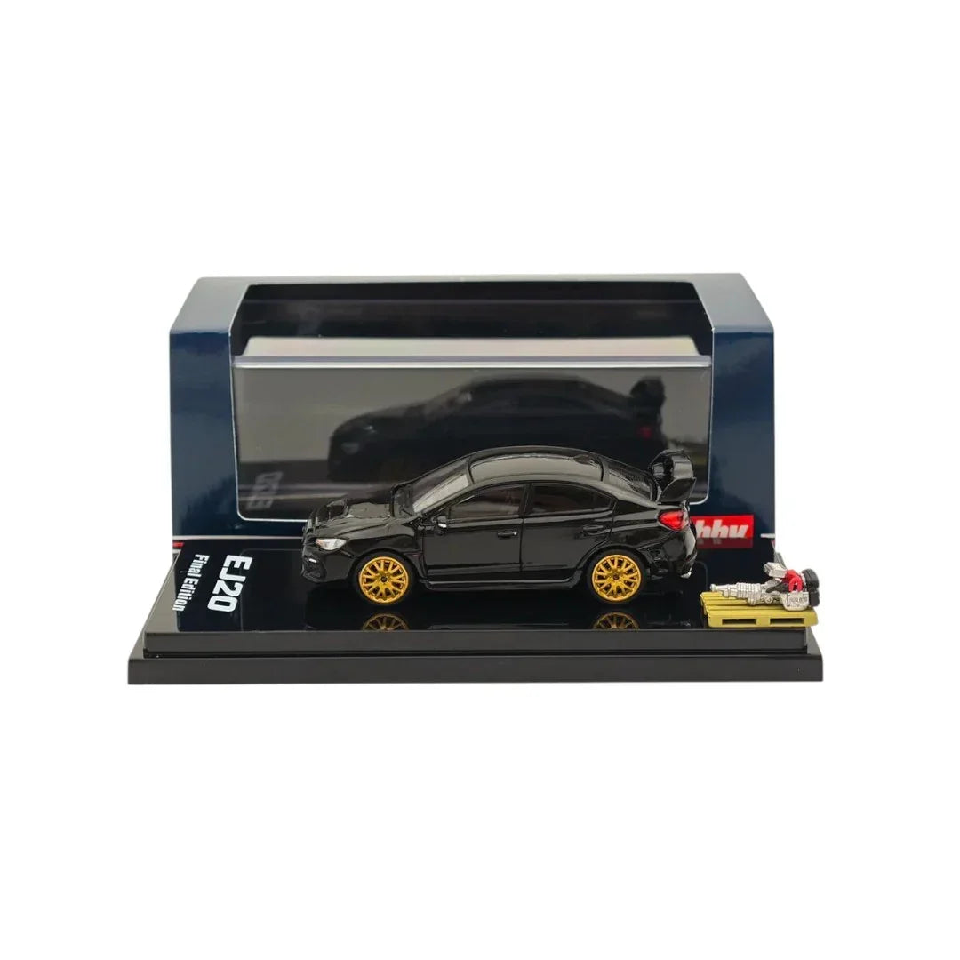 Hobby JAPAN 1:64 HJ642021FBK Subaru WRX STI EJ20 Final Edition