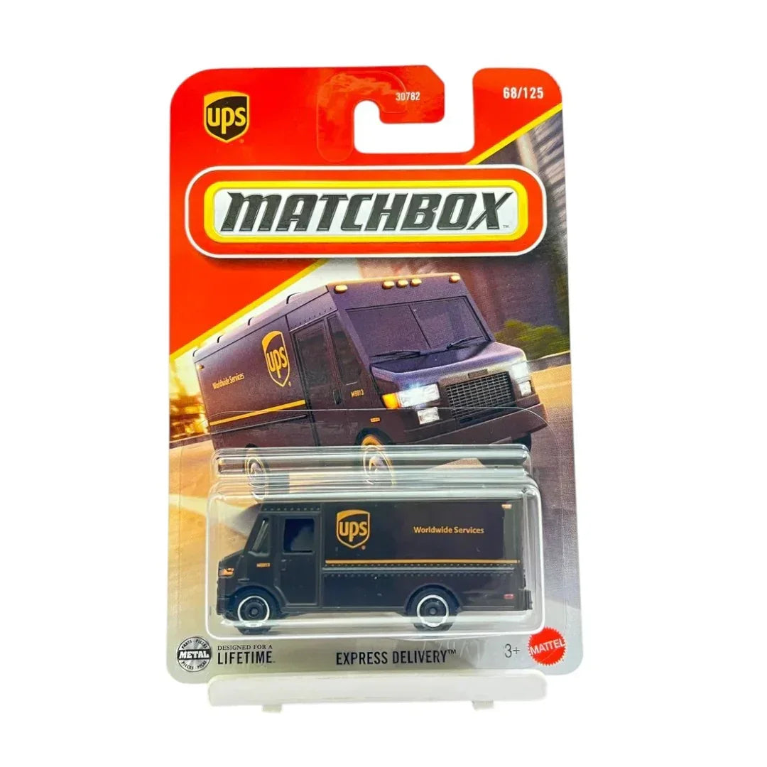 Matchbox UPS Express Delivery Truck – Diecast Toy Vehicle - JBN79 - Jaiman Toys