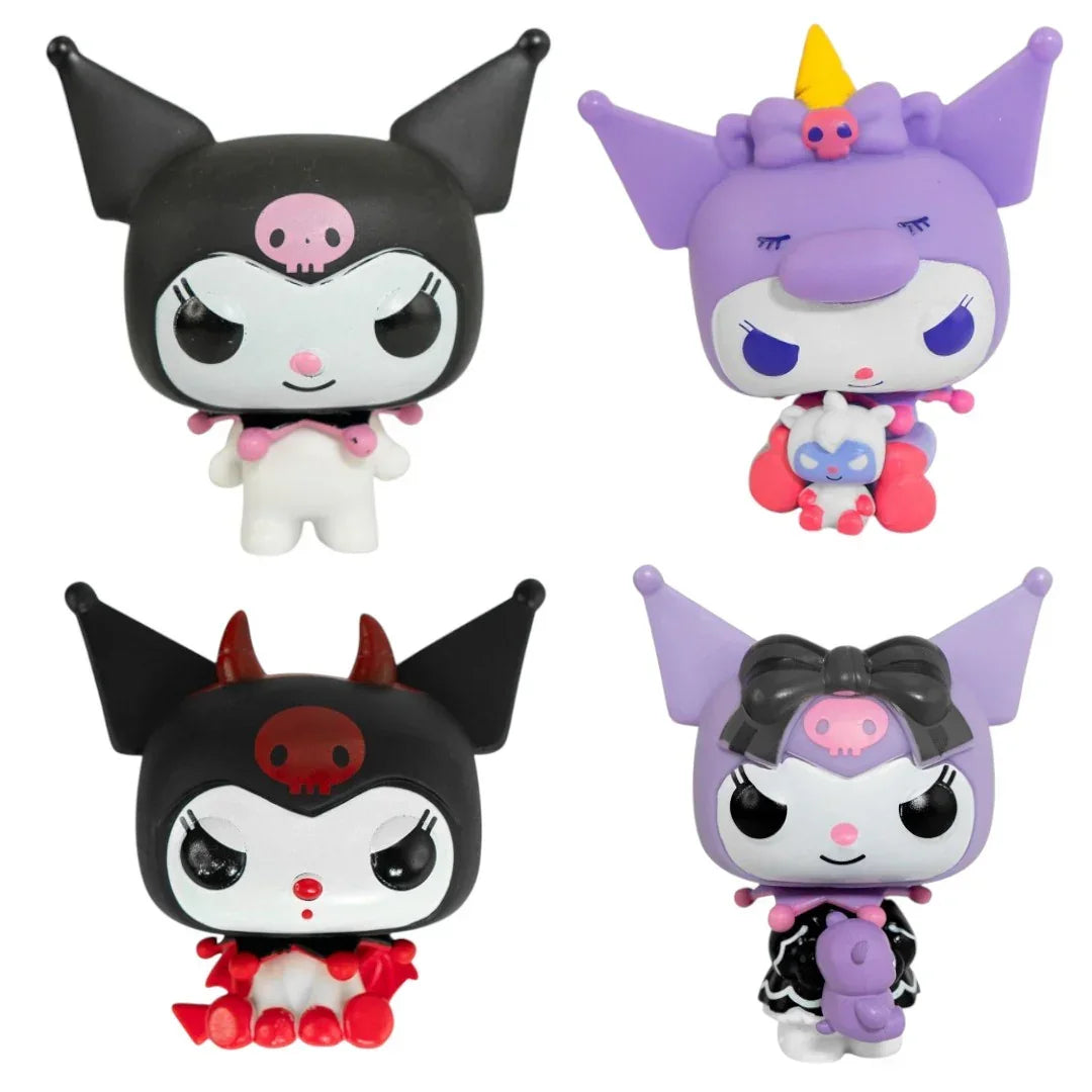 Pop! Animation – Sanrio Kuromi Figure Set (4-Pack) | Collectible