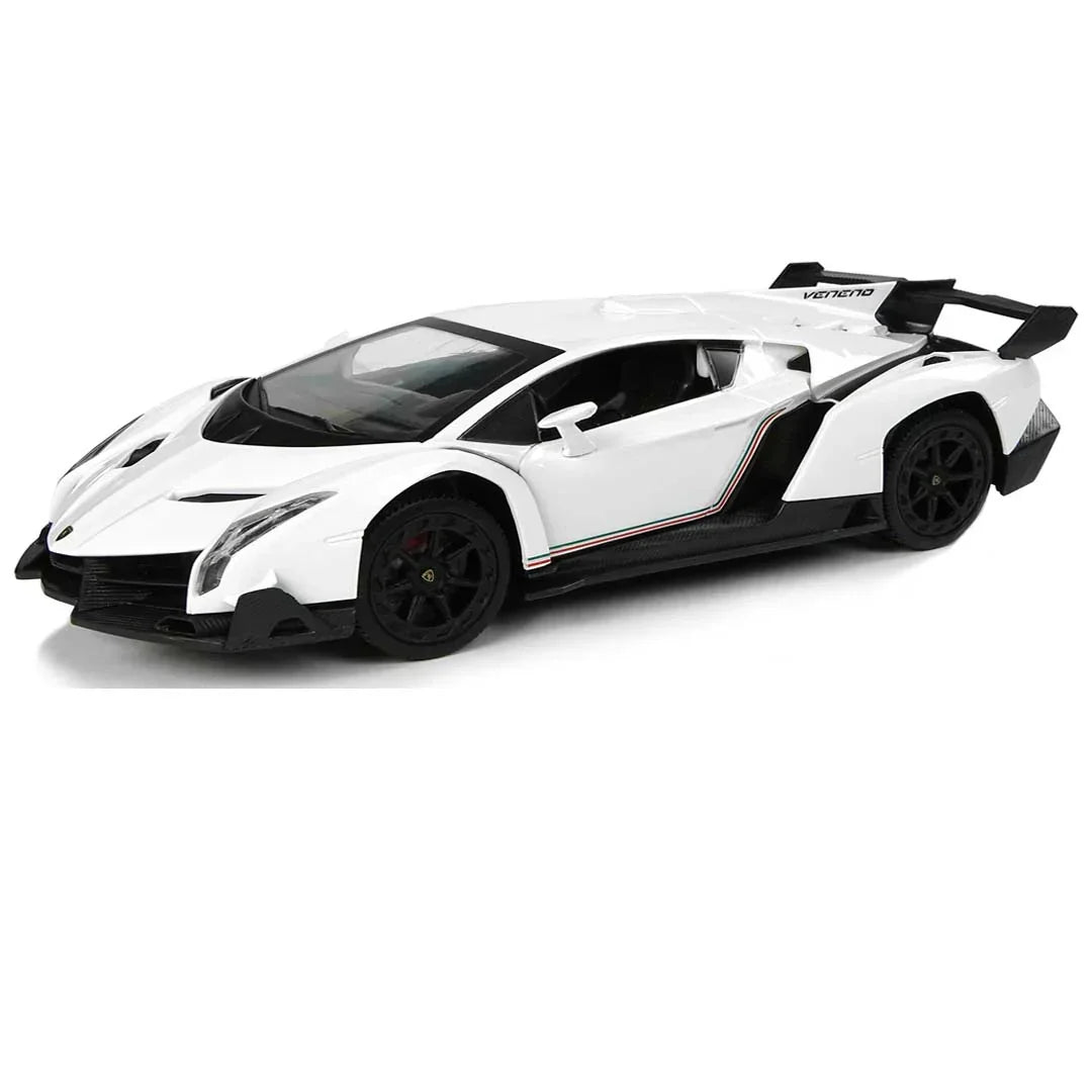 Lamborghini Veneno 1:18 R/C Supercar β High-Speed Remote Control, LED Lights & Rechargeable Power β Best Gift for Kids & Collectors! - Jaiman Toys