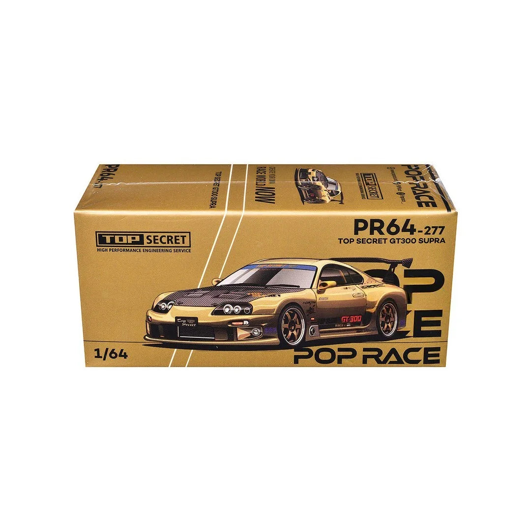 PARA64 POP Race PR64-277 Top Secret GT300 Supra – 1:64 Diecast Model Car