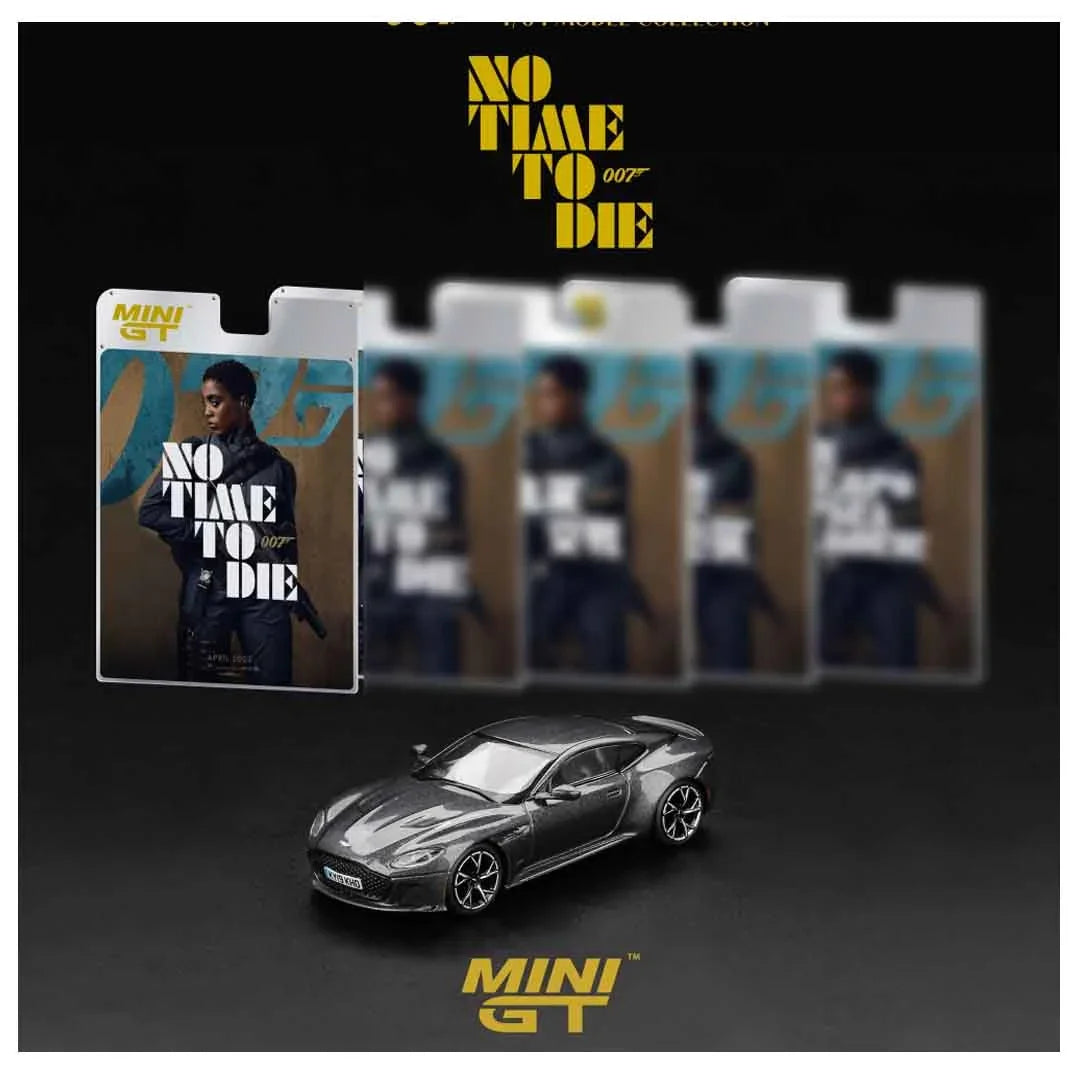 MINI GT MGT00904 Aston Martin DBS – “No Time To Die” 1:64 Scale Die-Cast Model - Jaiman Toys