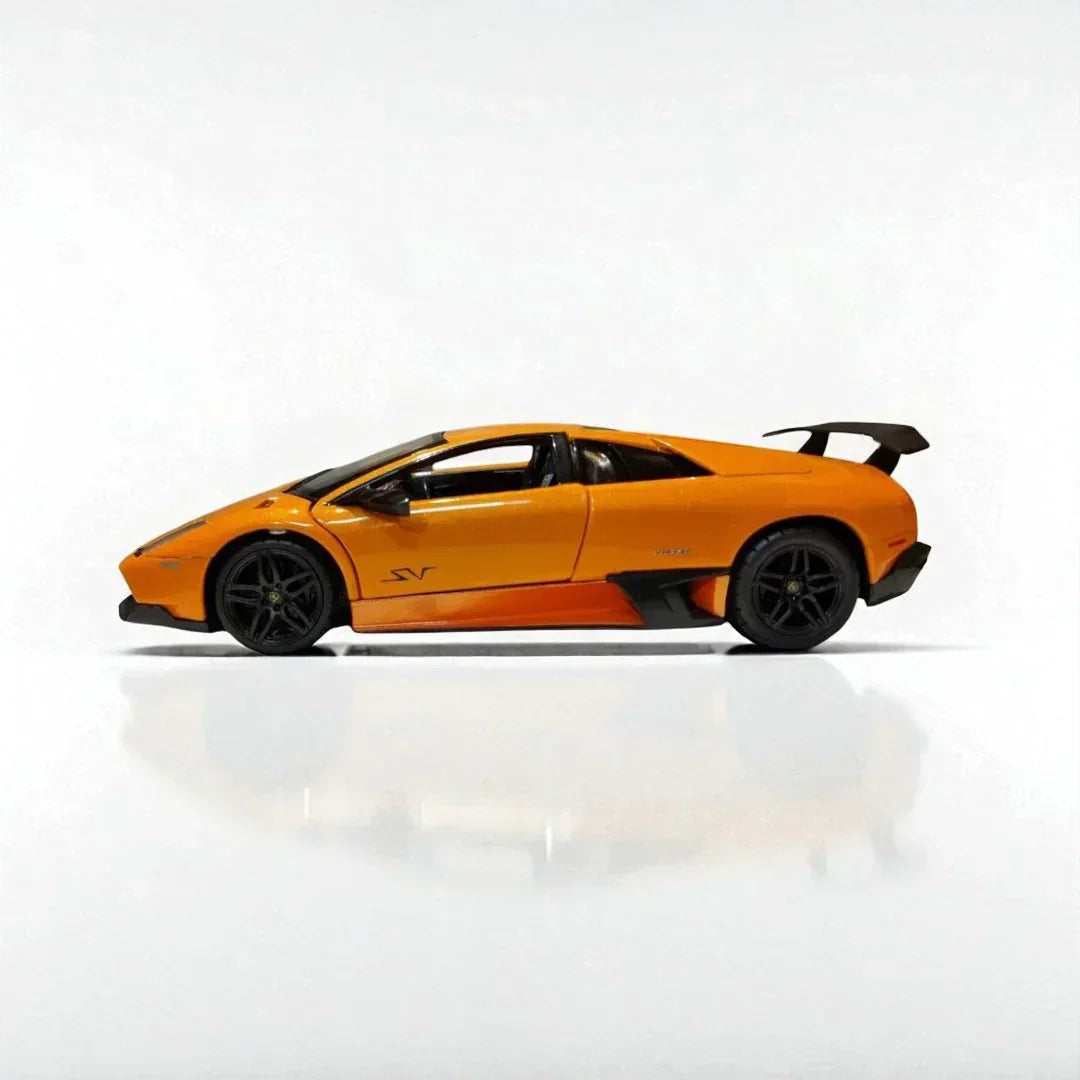 Rastar 1:24 Lamborghini Murcielago LP 670-4 SV Die-Cast Car Model-Yellow (39300) - Jaiman Toys