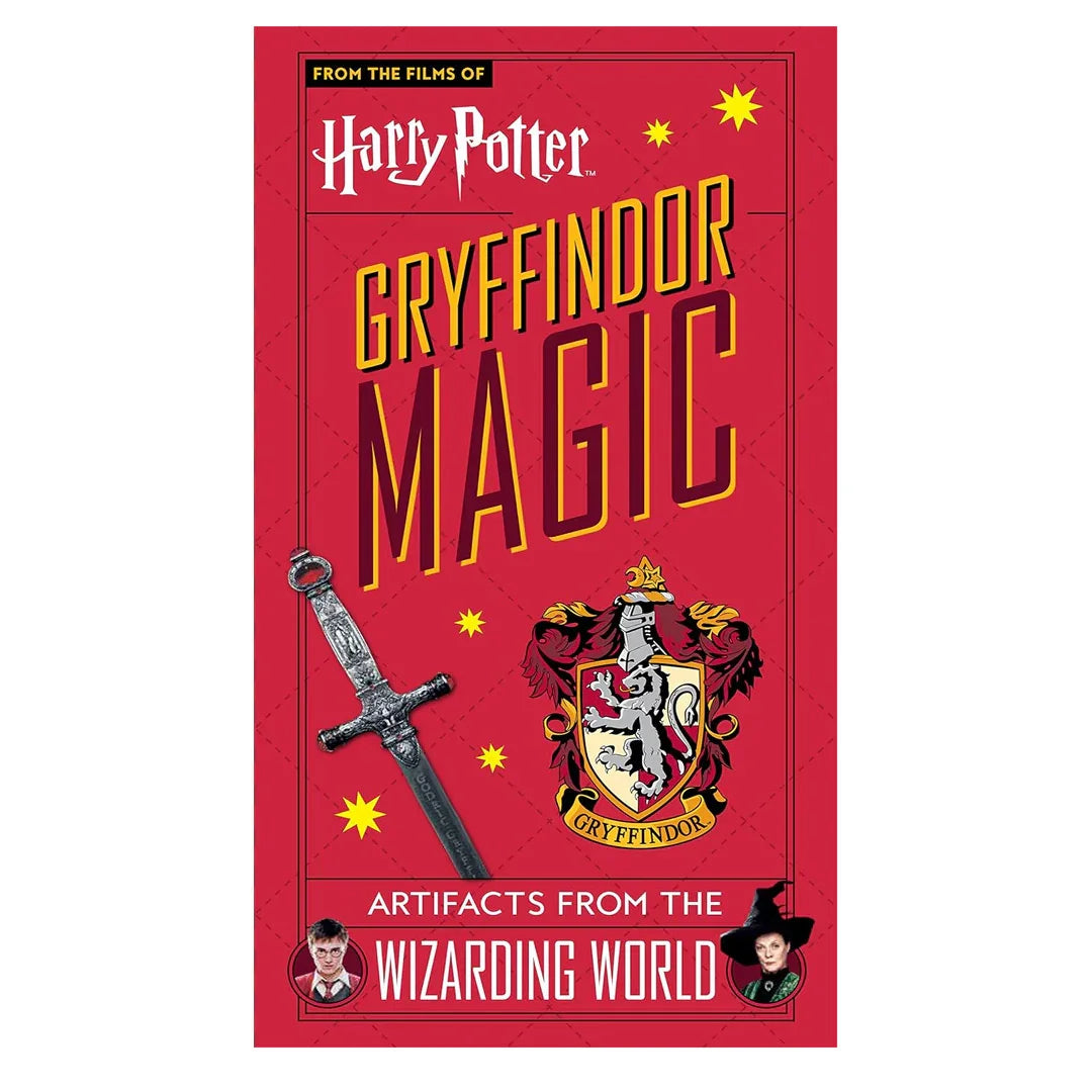 Harry Potter: Gryffindor Magic – Artifacts from the Wizarding World (Hardcover, Import) - Jaiman Toys