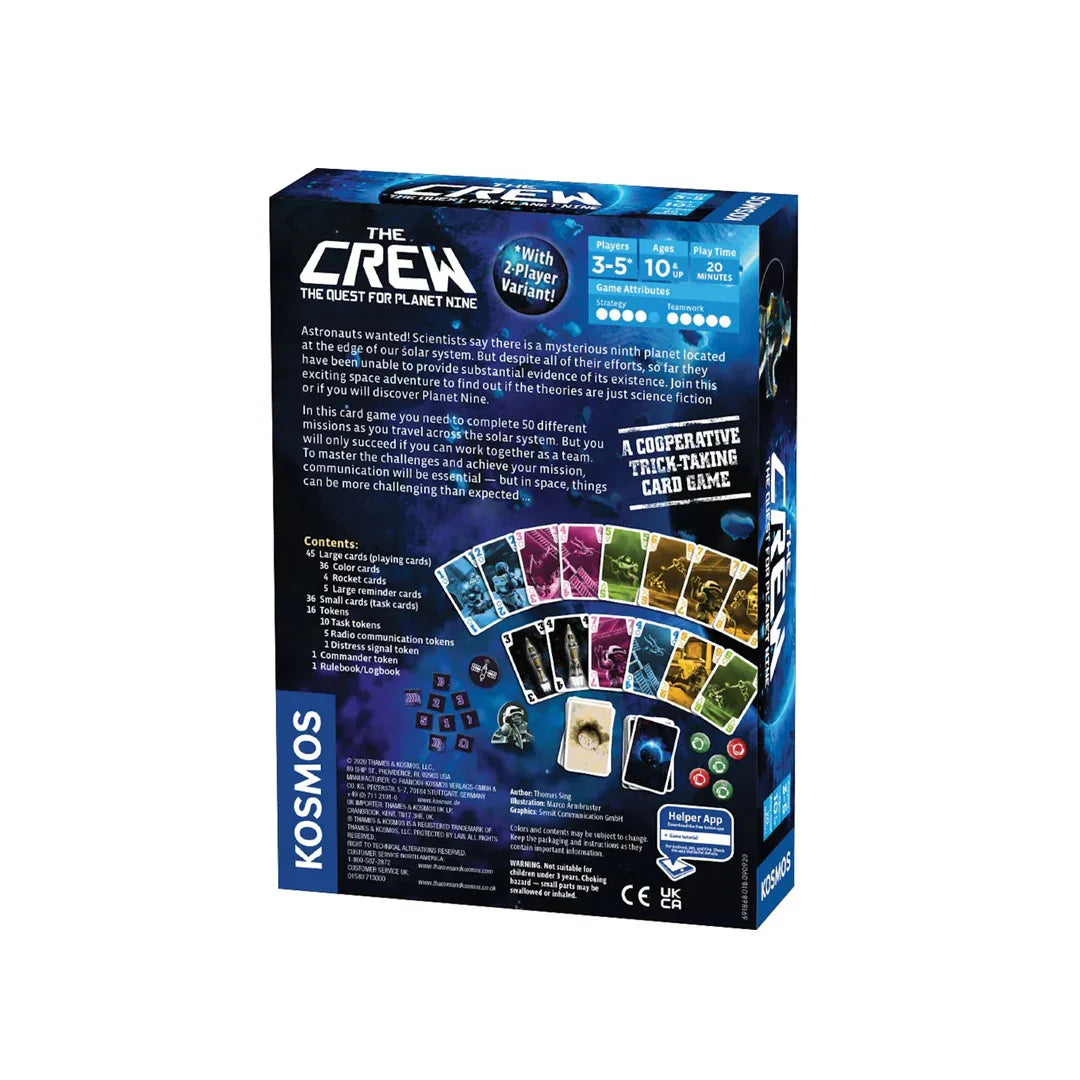The Crew: The Quest for Planet Nine β Cooperative Trick-Taking Card Game - Jaiman Toys