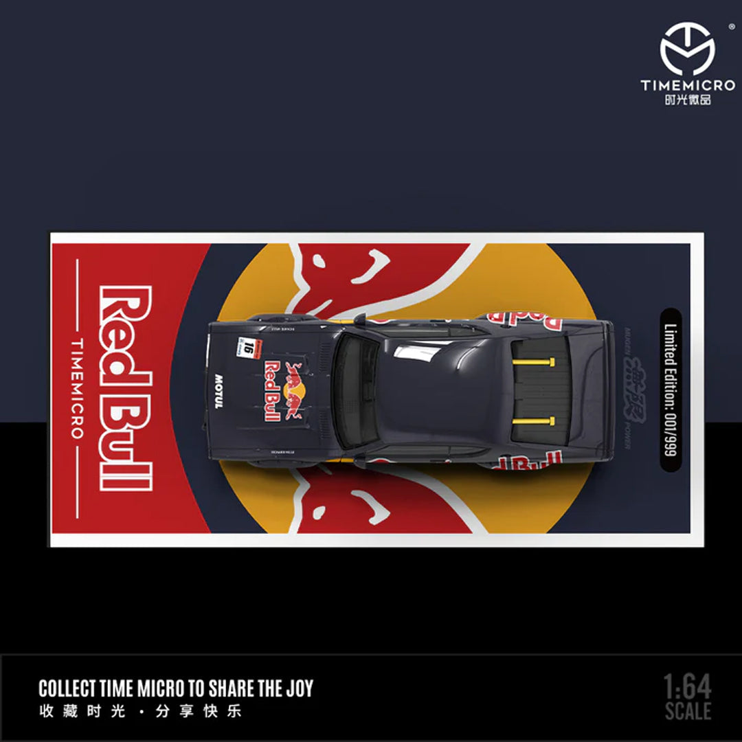Time Micro 1:64 Nissan Skyline Hakosuka Red Bull Racing Livery Diecast Model Car