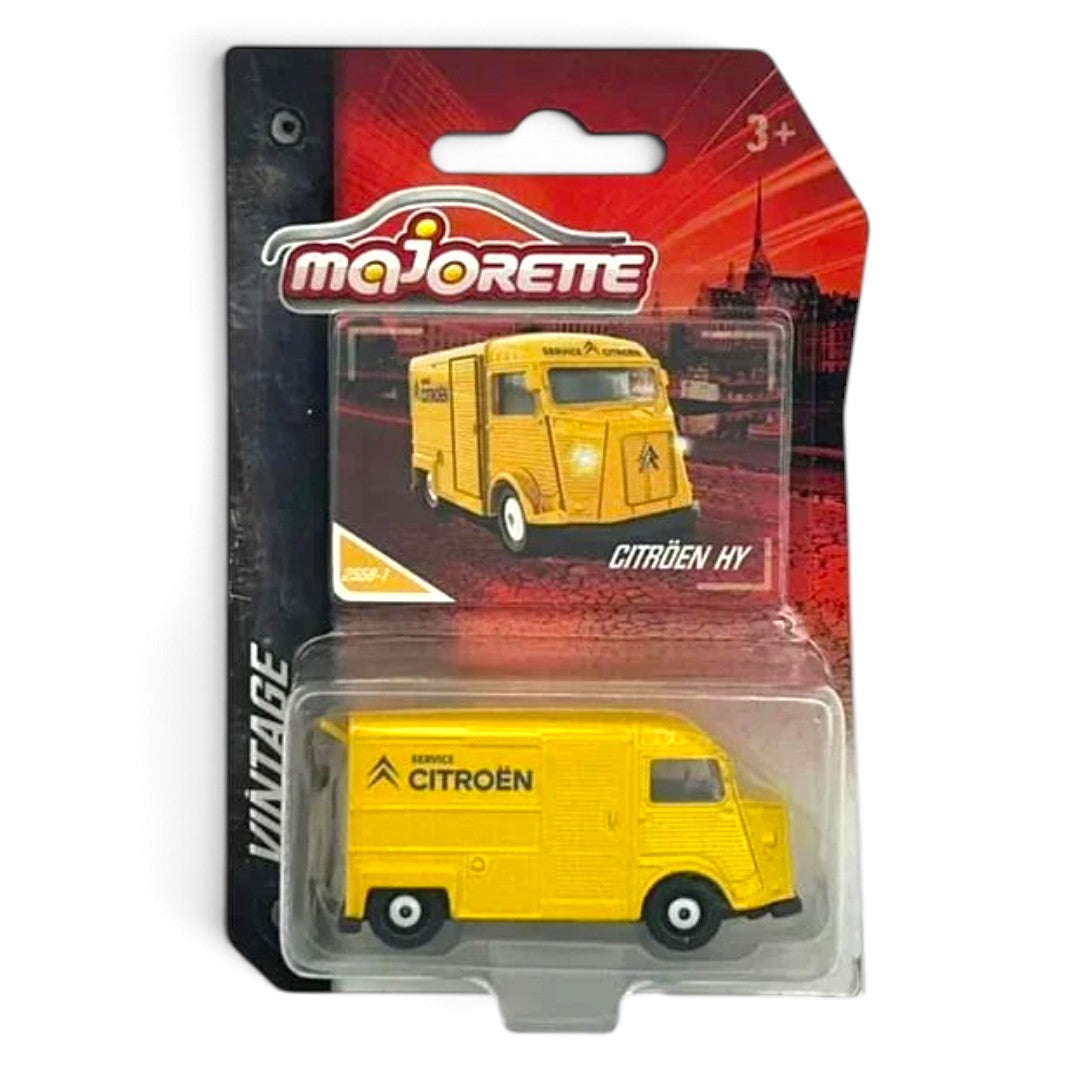 Majorette Citroën HY Service Van – Yellow | Vintage Edition Die-Cast Collectible Vehicle