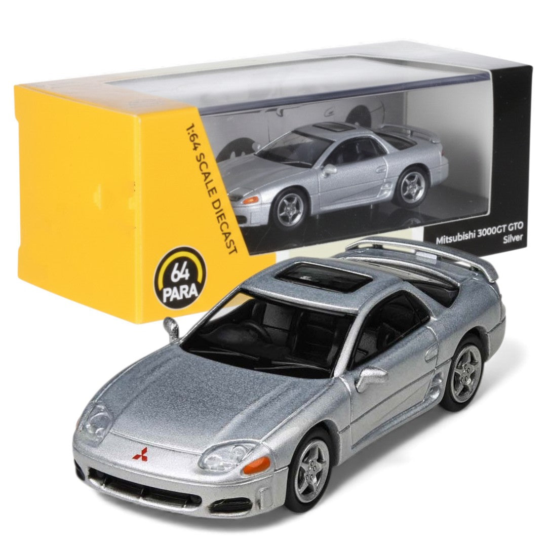 PARA64 1:64 Mitsubishi GTO / 3000GT 1994 Silver RHD – Diecast