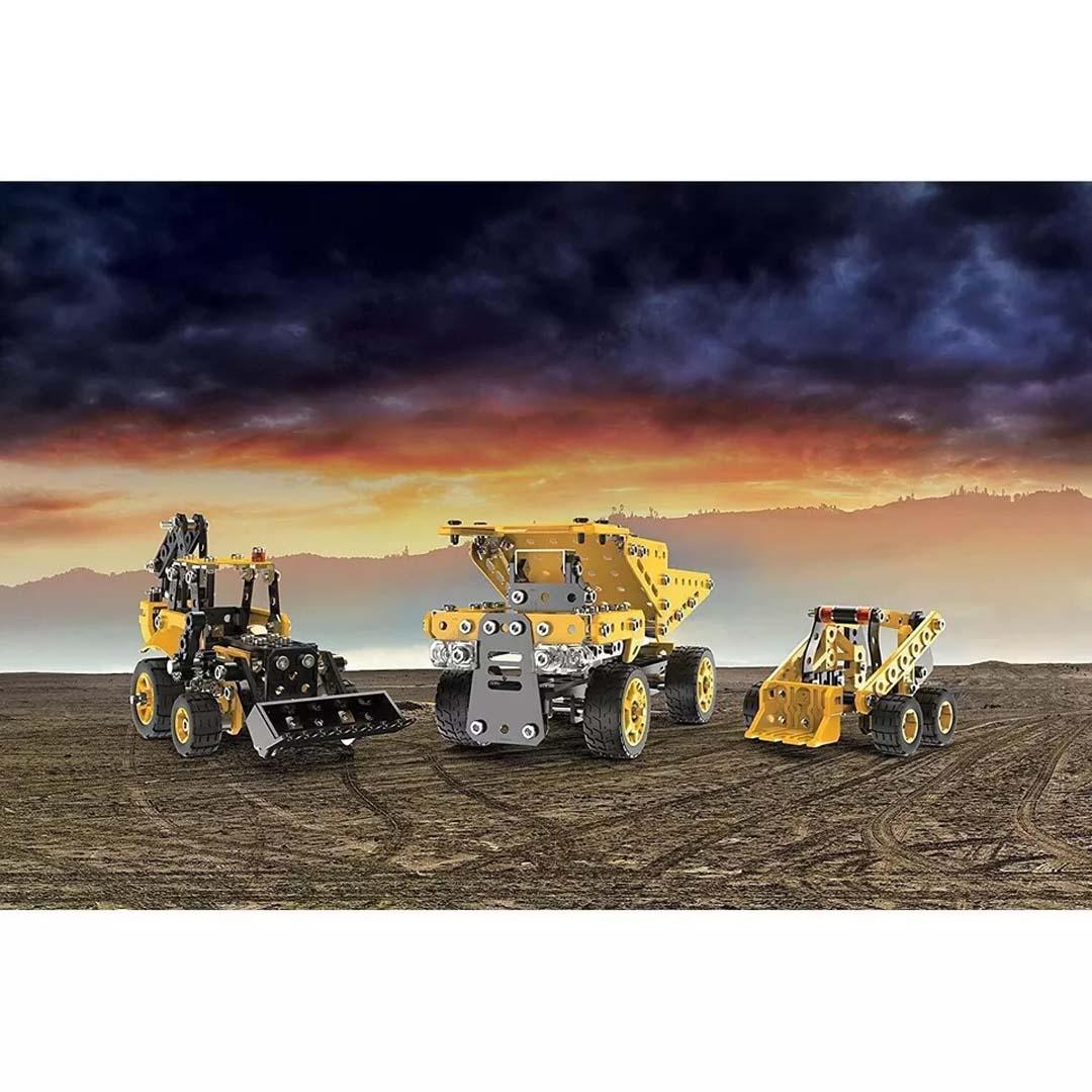 Meccano Learning & Building Play Set Bulldozer 18206 8+ - Jaiman Toys