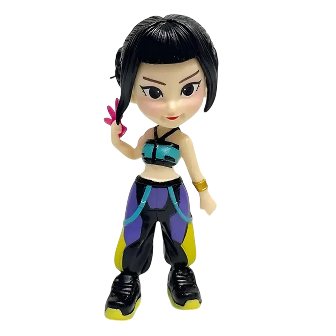 K-Pop Demon Hunters Collectible Figure – Kira Spark | Anime-Style Action Figure | Single Piece Toy