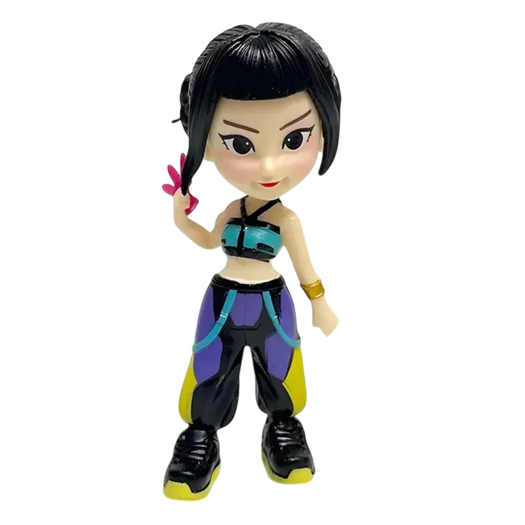 K-Pop Demon Hunters Collectible Figure – Kira Spark | Anime-Style Action Figure | Single Piece Toy