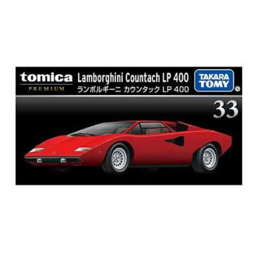Takara Tomy Tomica Premium 33 Lamborghini Countach LP400 Diecast Model Car - Jaiman Toys