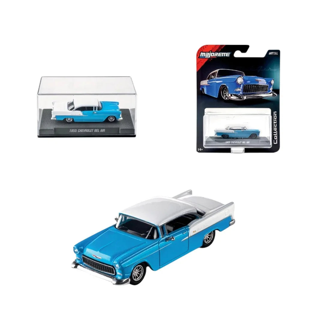 Majorette Collection 1955 Chevrolet Bel Air (Premium Collectible) -Diecast Car - Jaiman Toys
