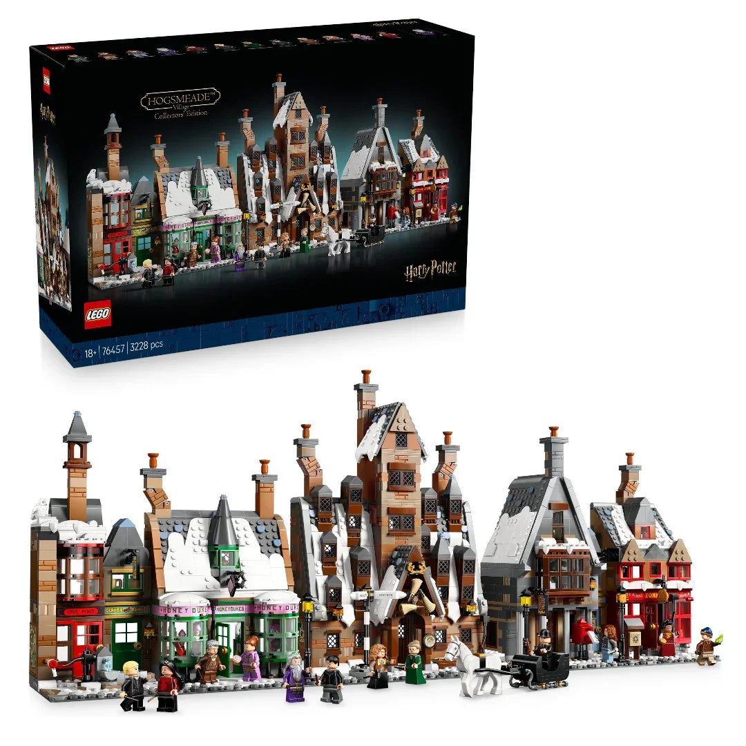 LEGO 76457 Harry Potter⢠Hogsmeade⢠Village ā Collectors' Edition Building Kit (3228 Pieces)