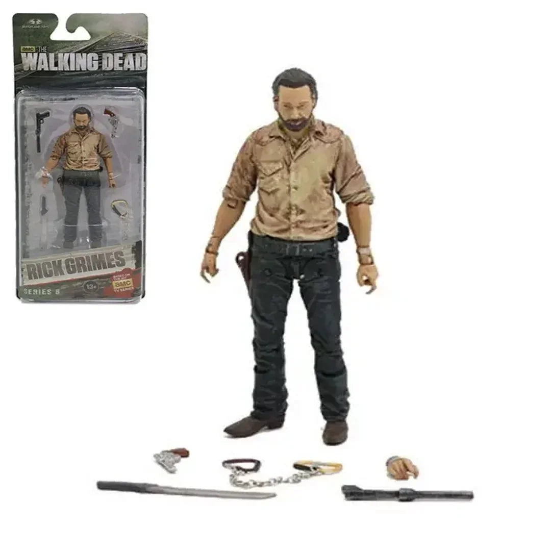 McFarlane Toys! The Walking Dead Anime Series 6 Action Figure β Rick Grimes - Jaiman Toys