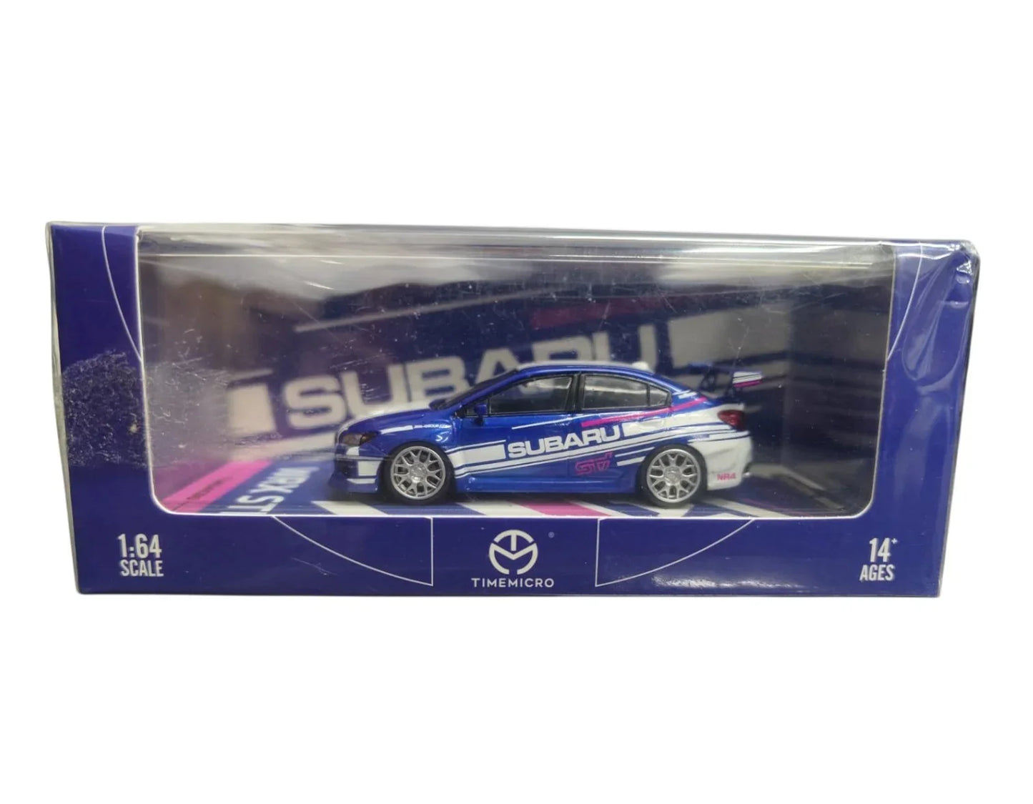 Time Micro Subaru WRX STI 1:64 Scale Diecasr Car Model - Jaiman Toys