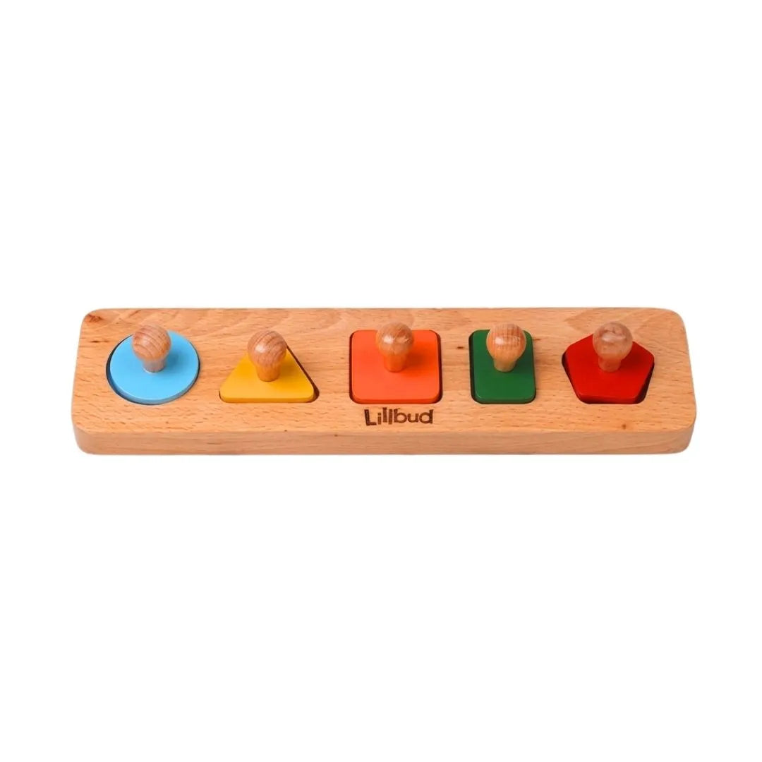 LiLLBUD Fit the Shapes Puzzle Classic