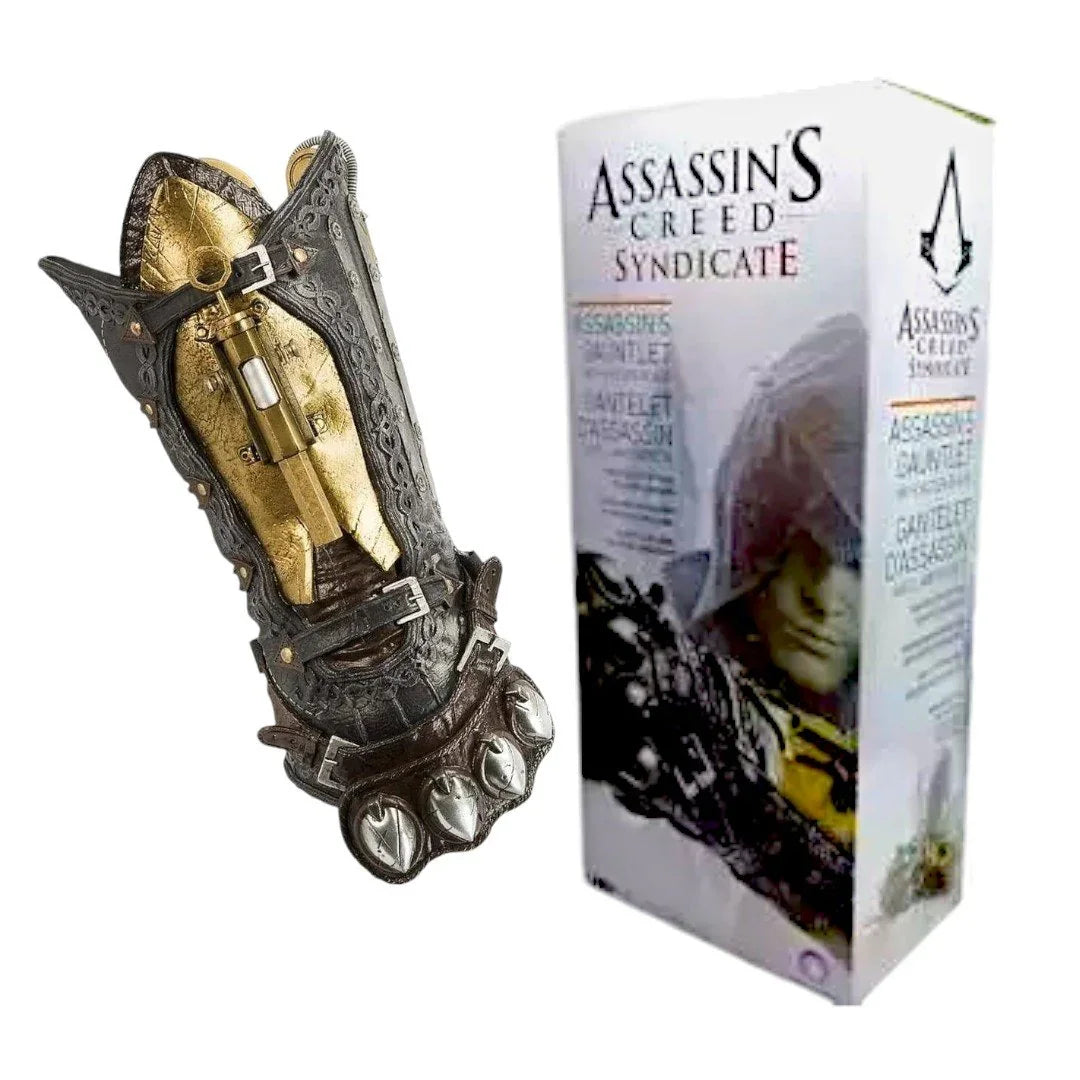 Assassin's Creed : Ultimate Syndicate Assassin the Jacob Fry Hidden Blade & Gauntlet Set! Role-Play Accessory Age 17+ - Jaiman Toys