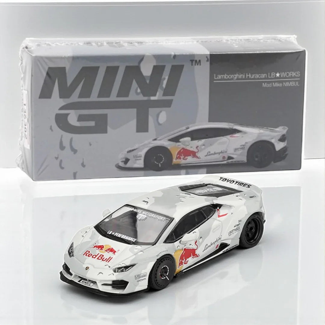 Mini GT Lamborghini Huracan LB-WORKS ver. 2 Mad Mike NIMBUL-RHD