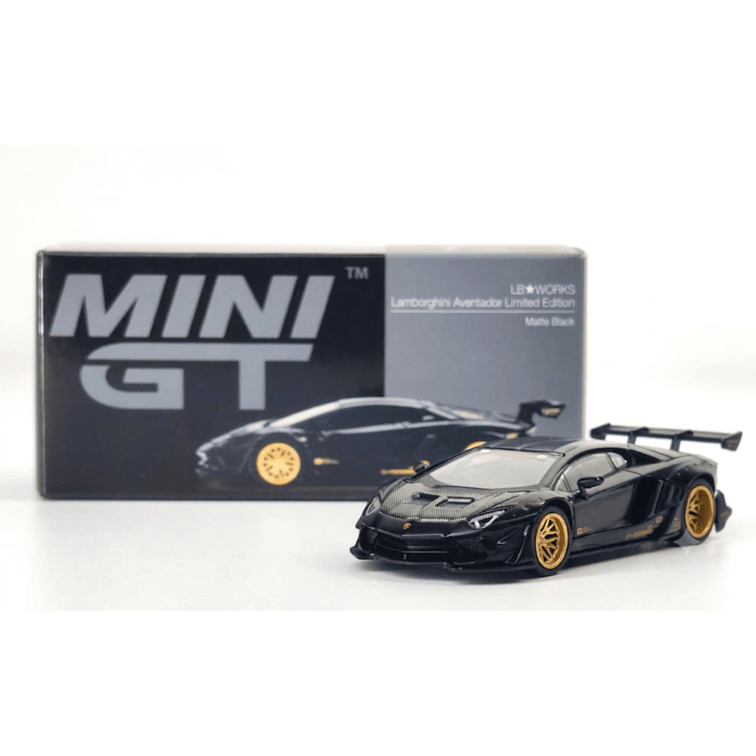 Mini GT 1:64 Scale #1887 LB☆WORKS Lamborghini Aventador Limited