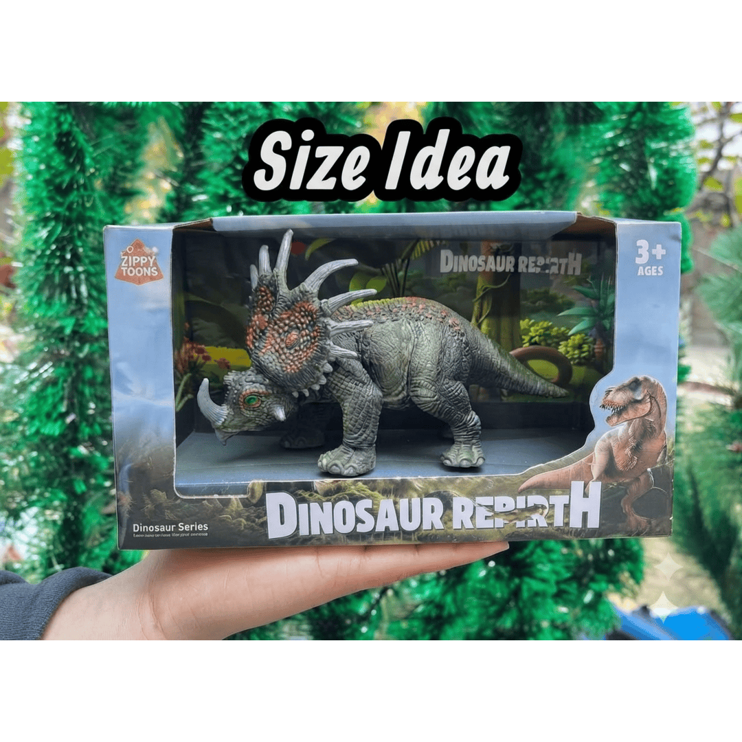 Dinosaur Figurine – Action Figure Toy with Detailed Texture | Dinosaur Rebirth Series | Ages 3+