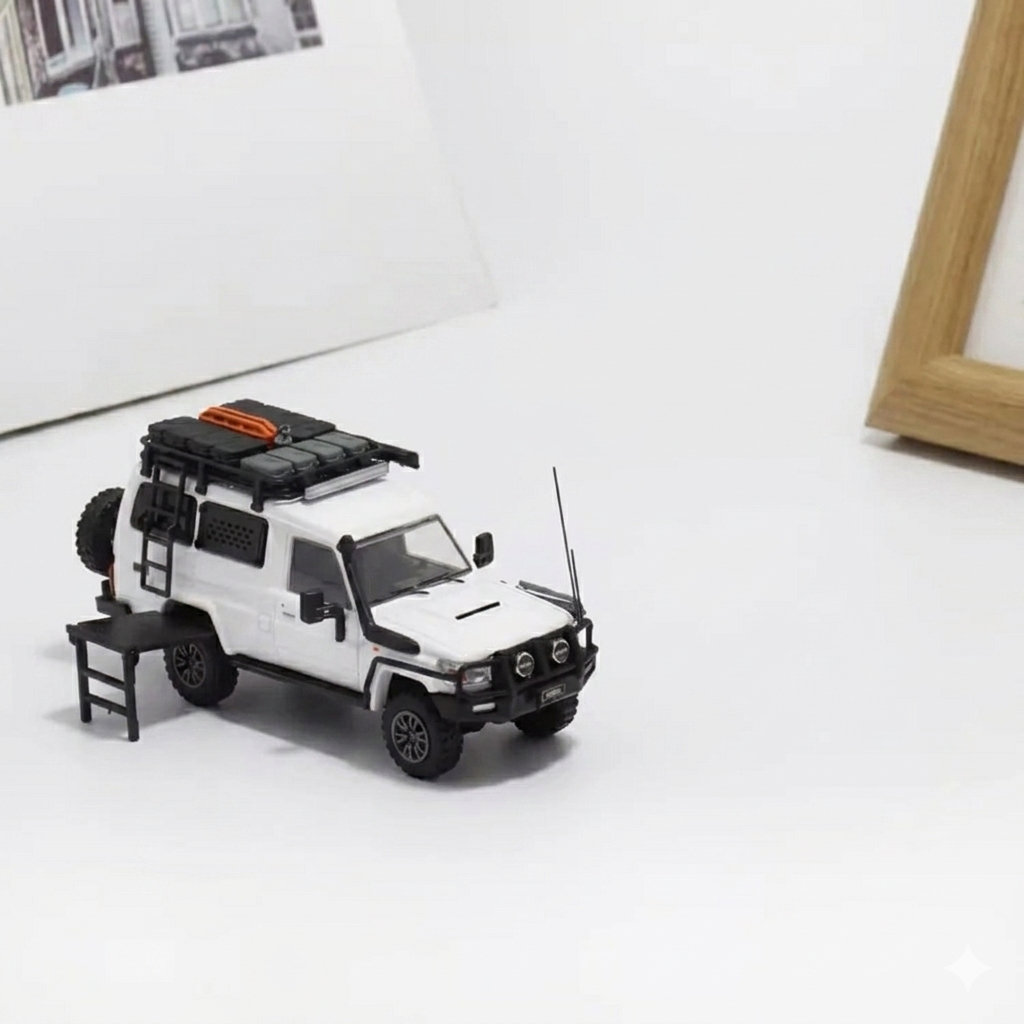 Autobots Models – 1:64 Toyota Land Cruiser LC79 Pickup (Double Cabin / Double Cab)- 2 Variants