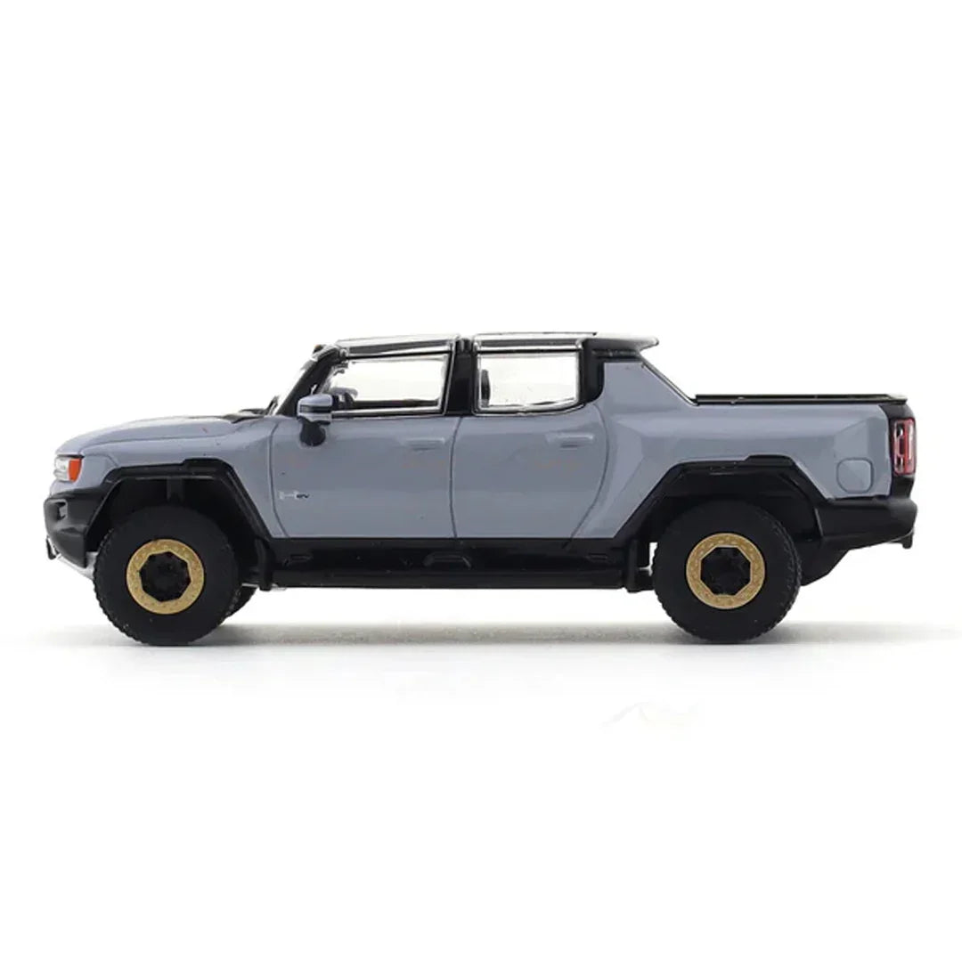 GCD 2022 GMC Hummer EV Pickup Diecast Model 1:64 Scale – Off-Road Electric Truck Collector Miniature with Display Box