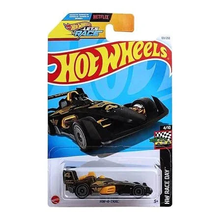 Hot Wheels 4 Trac HW Race Day for Ages 3 and Up (Black) - Jaiman Toys