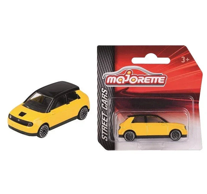 Majorette Street Cars Honda E - Yellow -Diecast Model